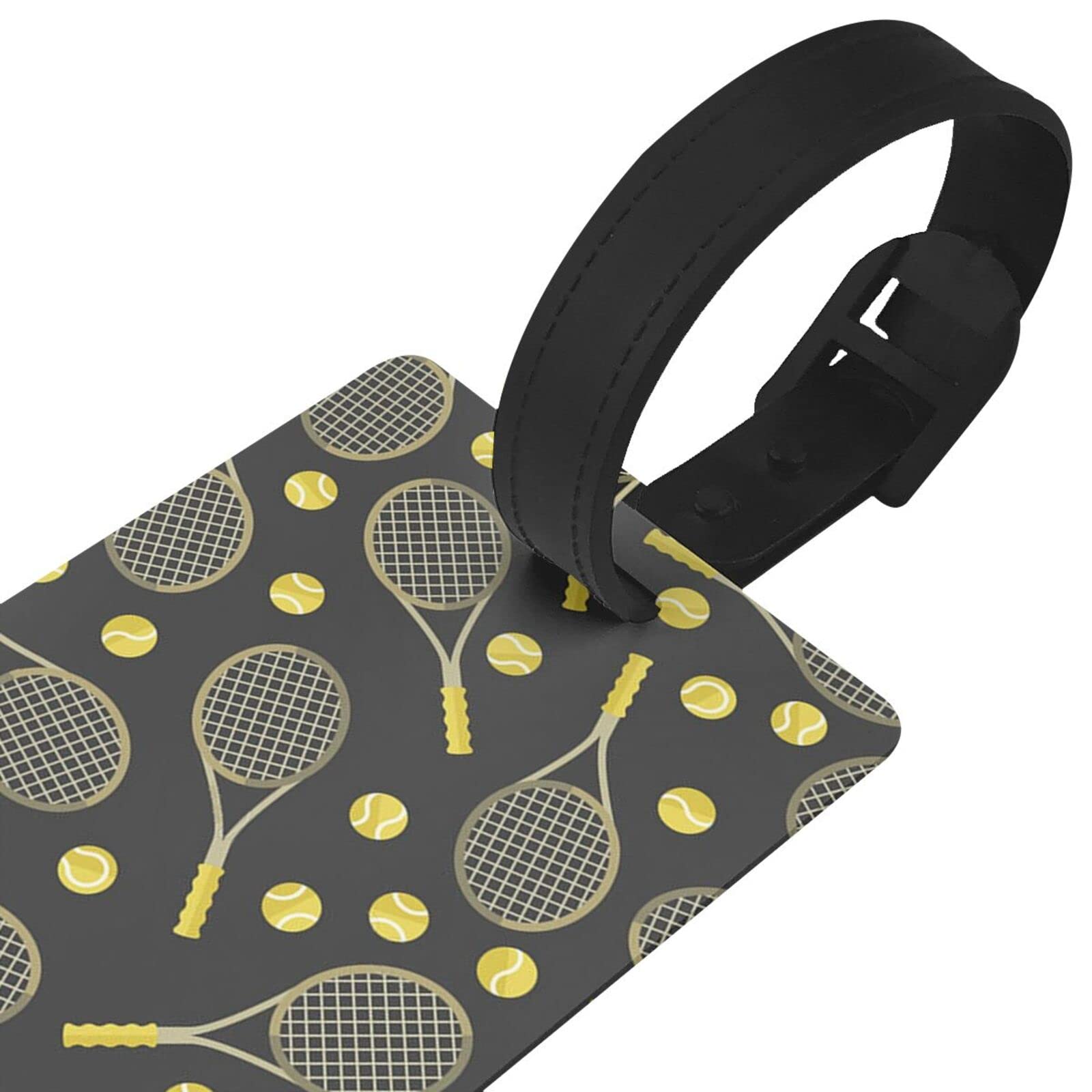 I'D Rather Ser Juego Tenis Visual Etiqueta de Equipaje Maleta Bolsa - Divertido
