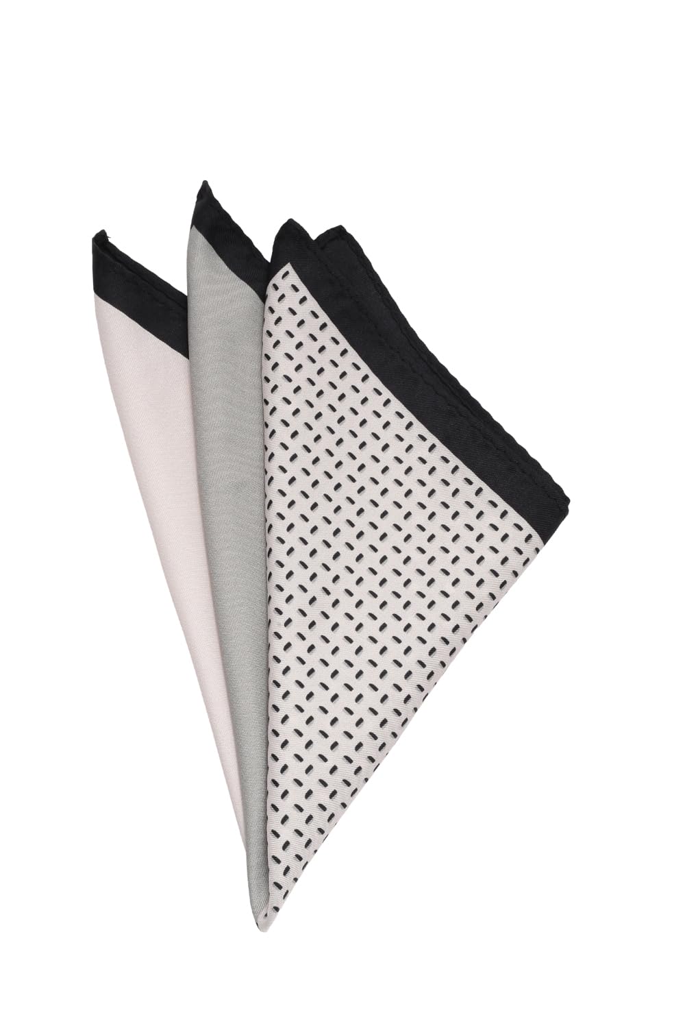 van heusen Men Grey Print Party Pocket Square-picture-50