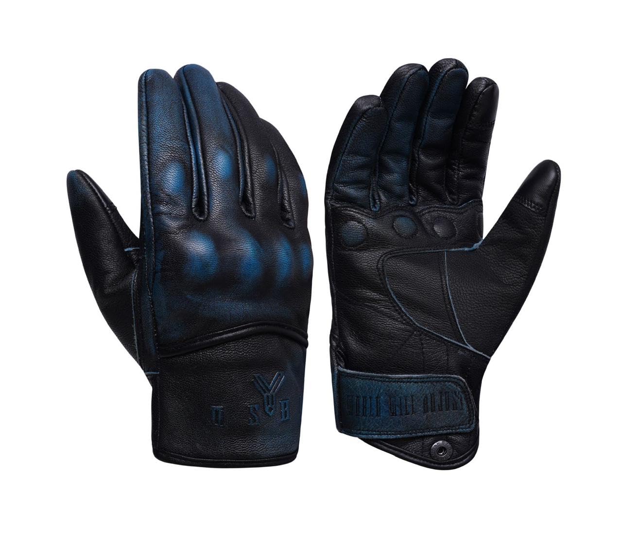 Amazon.co.jp: （YOSHI）バイクグローブ レザーグローブ