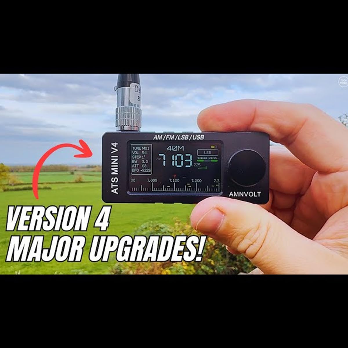 Amazon.co.jp: ATS MINI V4 ミニラジオ - SI4732 ポケット短波ラジオ