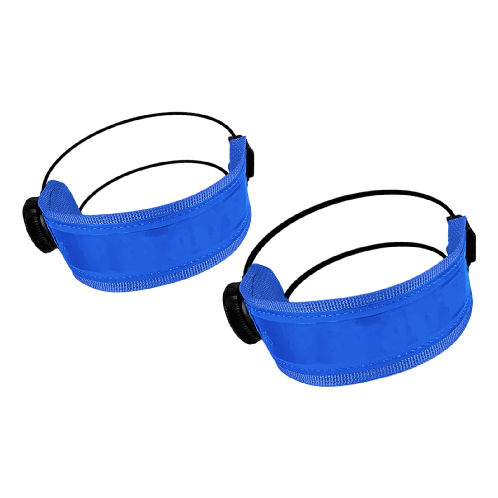 QIAOLIDA Reflective Elastic Bike Leg Band High Visibility Wide Strap For Cycling Night Riding Comfortable Adjustable