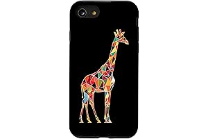 iPhone 7 Geometric Giraffe Case