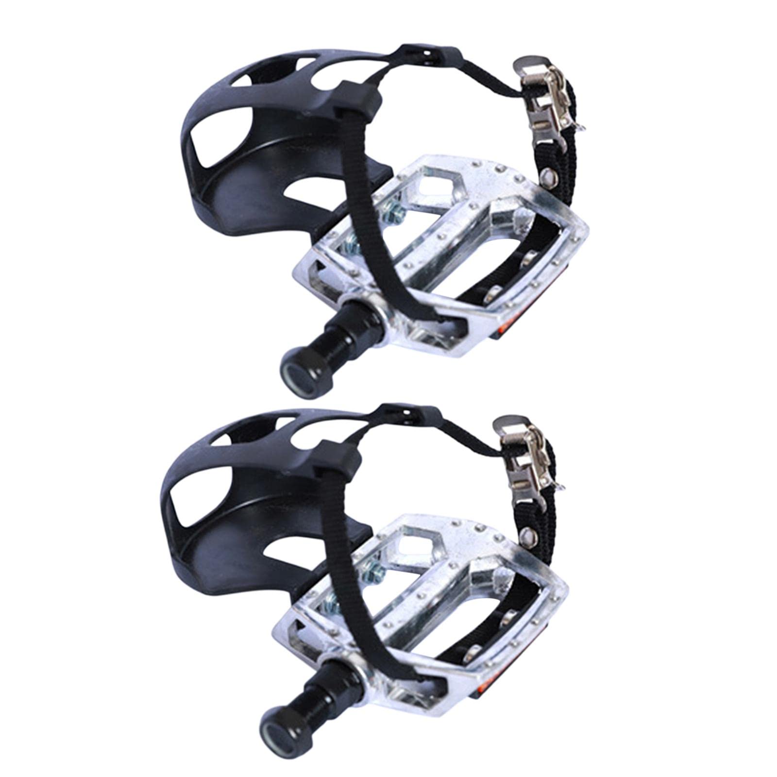 Colcolo Universal aluminium alloy flat pedal for all-terrain bikes, non-slip surface, 9/16 measurement, lightweight cycling accessory