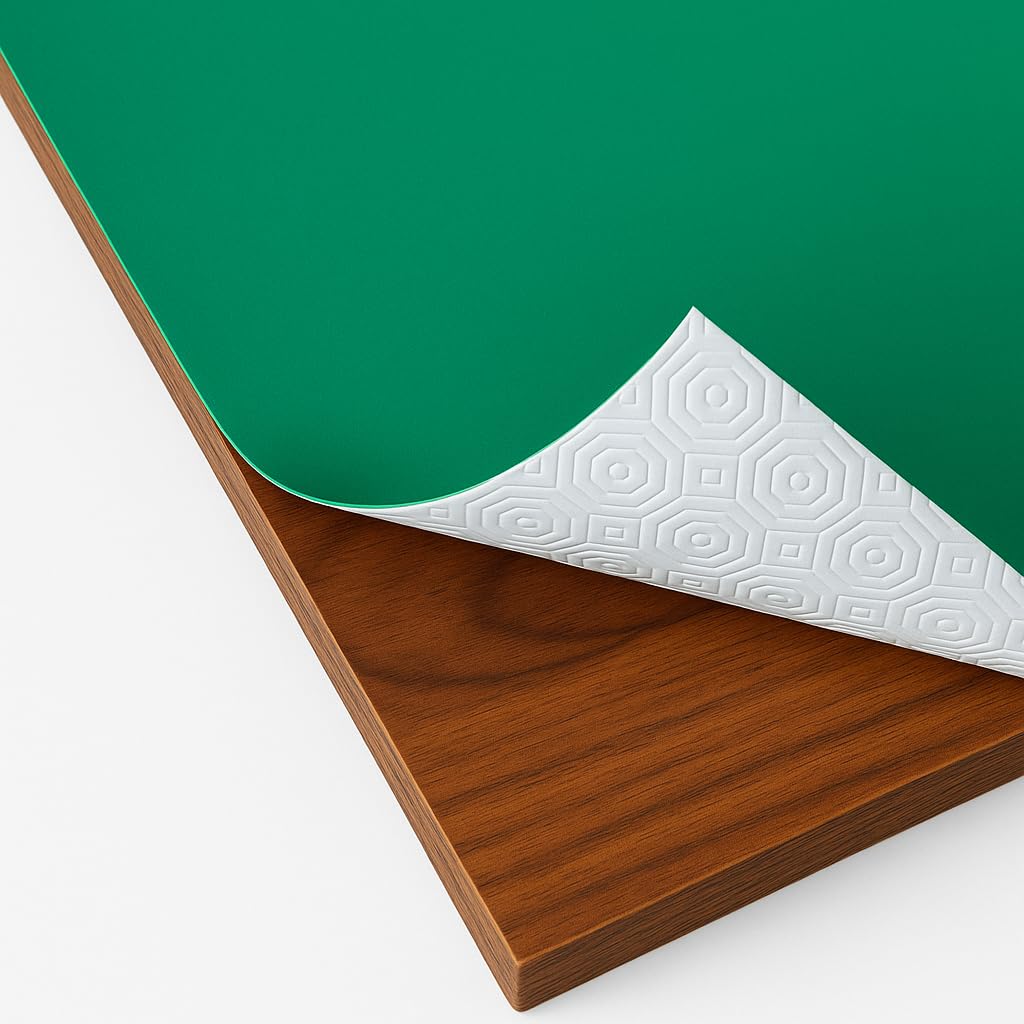 DecoHomeTextil Heimtextilmanufaktur Tapis de Table de Poker, Tapis de Poker, revêtement de Table de Poker Vert rectangulaire 135 x 330 cm Protection de Table revêtement de Table protège-Table