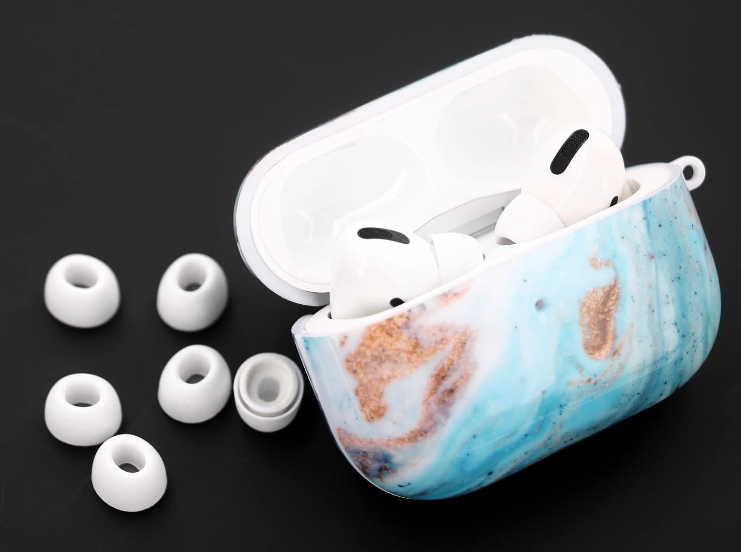 3 Pairs Compatible with AirPods Pro and Pro 2 Ear Tips Buds, Small Size Replacement Silicone Rubber Eartips Earbuds Gel Accessories Compatible with AirPods Pro 2 and Pro - Small White