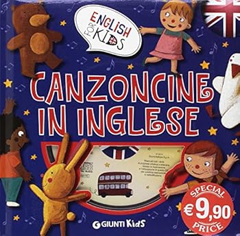 Hardcover Canzoncine in inglese. Con CD Audio [Italian] Book