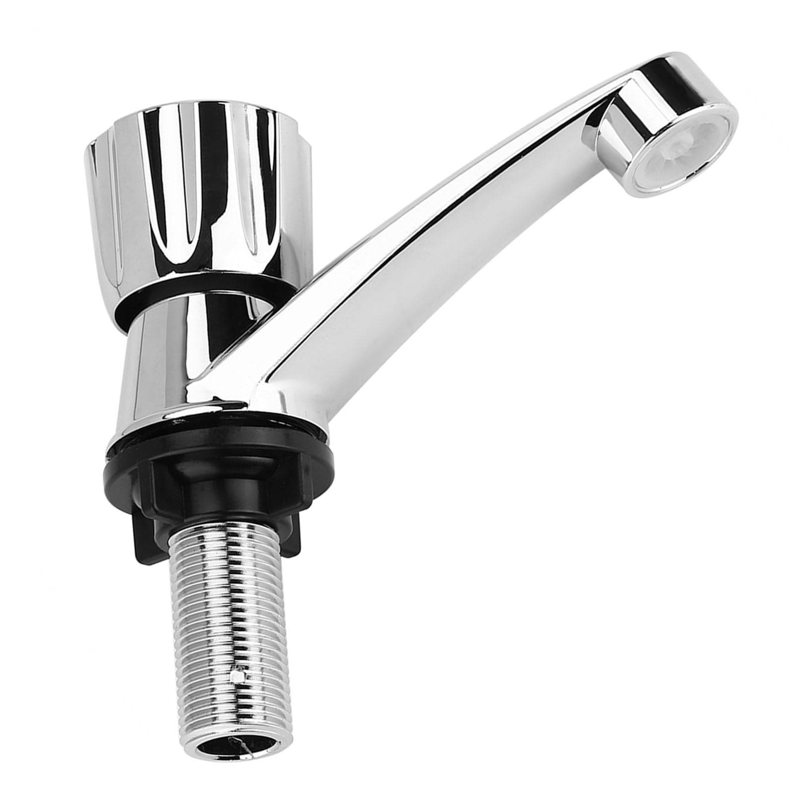 Water Faucet Thread Connection ABS Plastic Single Cold Faucet Water Tap Bathroom Basin Kitchen Sink Accessories Louver G1 — view 8