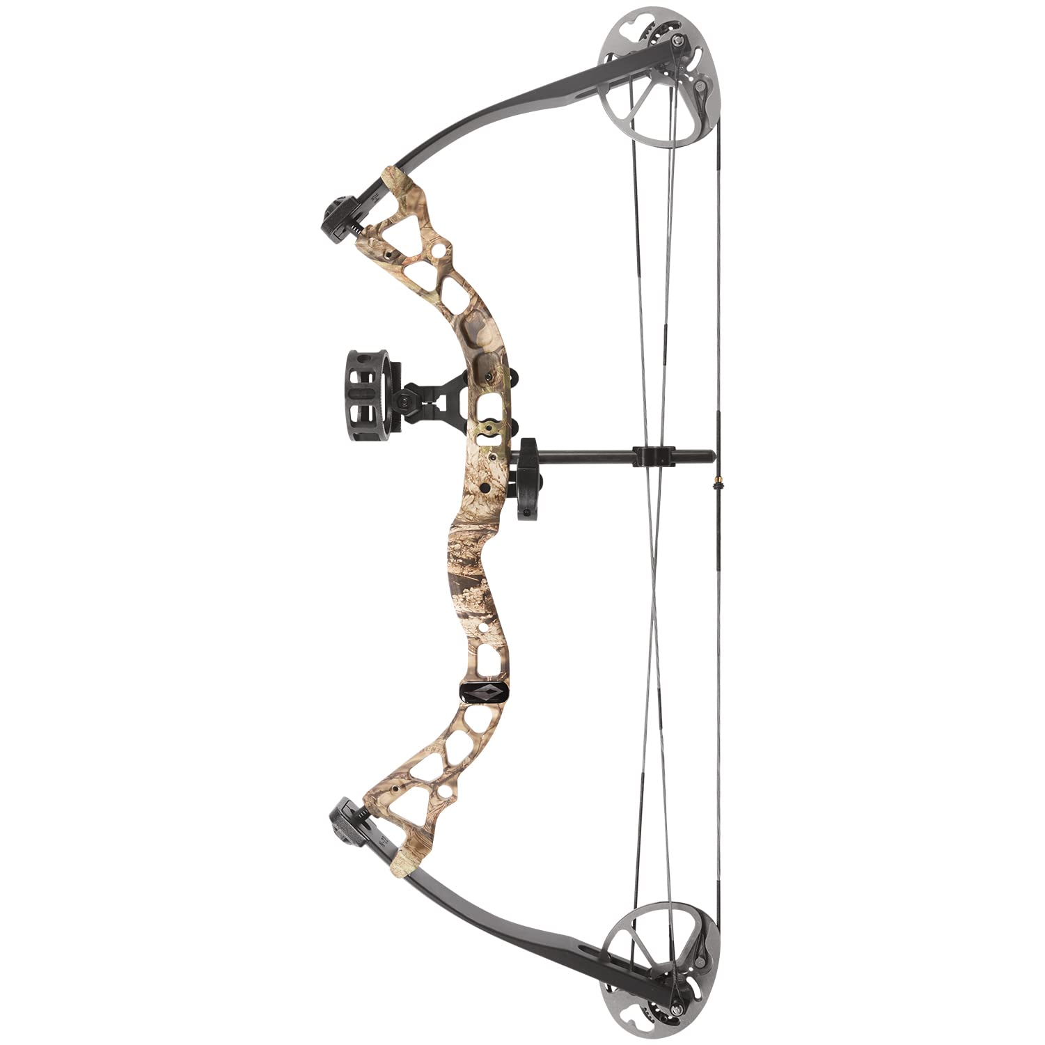Diamond Archery Youth Atomic Bow - Fully Adjustable Equipped Durable Compound Bow | 6-29 LBS Draw Weight | 12"-24" Draw Length | 191 FPS