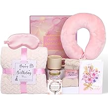 Birthday Gift Basket for Women, Birthday Gifts for Women Friendship Mom Sister Best Friend Her Wife Girlfriend Daughter Aunt Sister, Thoughtful Self Care Relaxing BD Gift Baskets