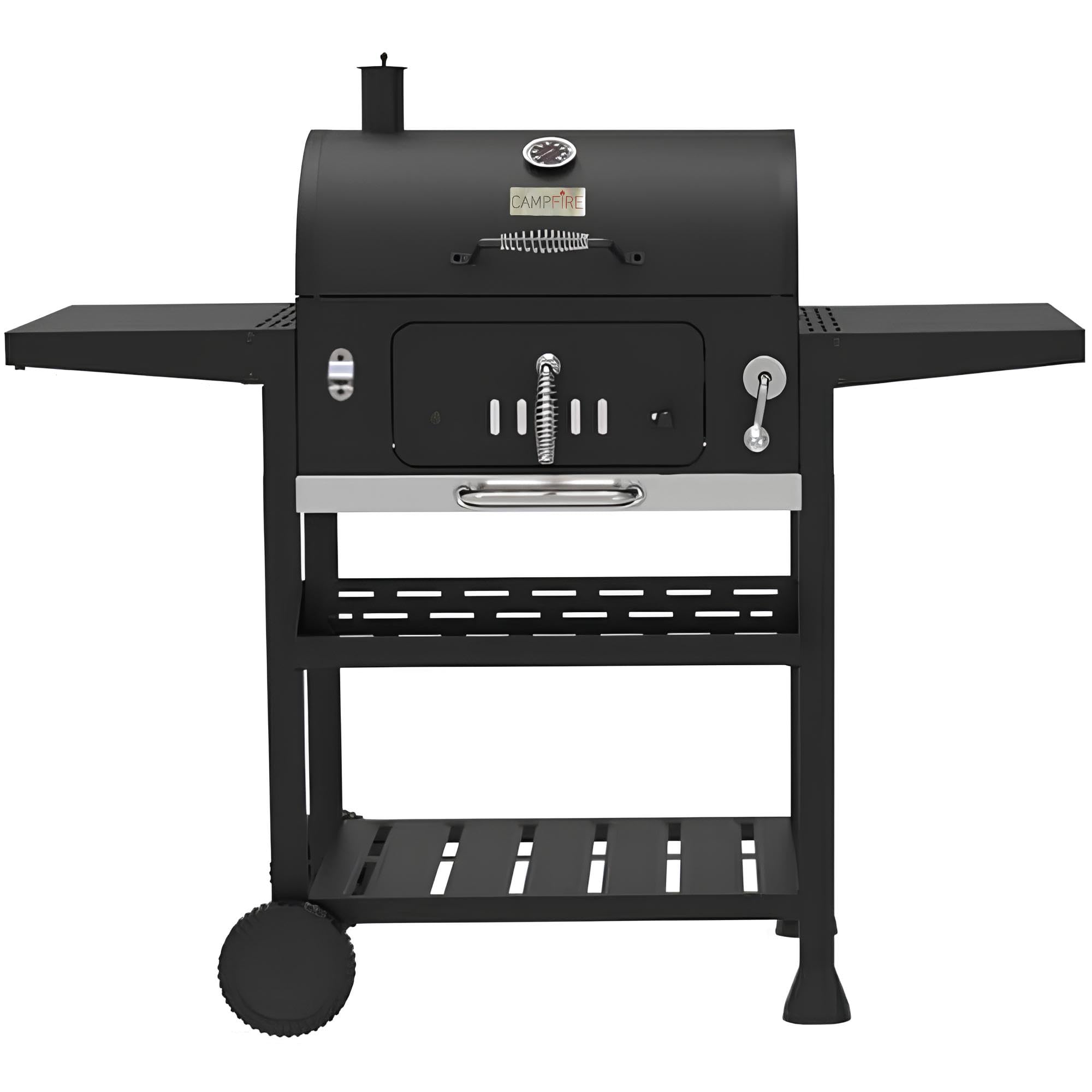 Campfire XL Outdoor Smoker Barbecue Charcoal Portable BBQ Grill Garden