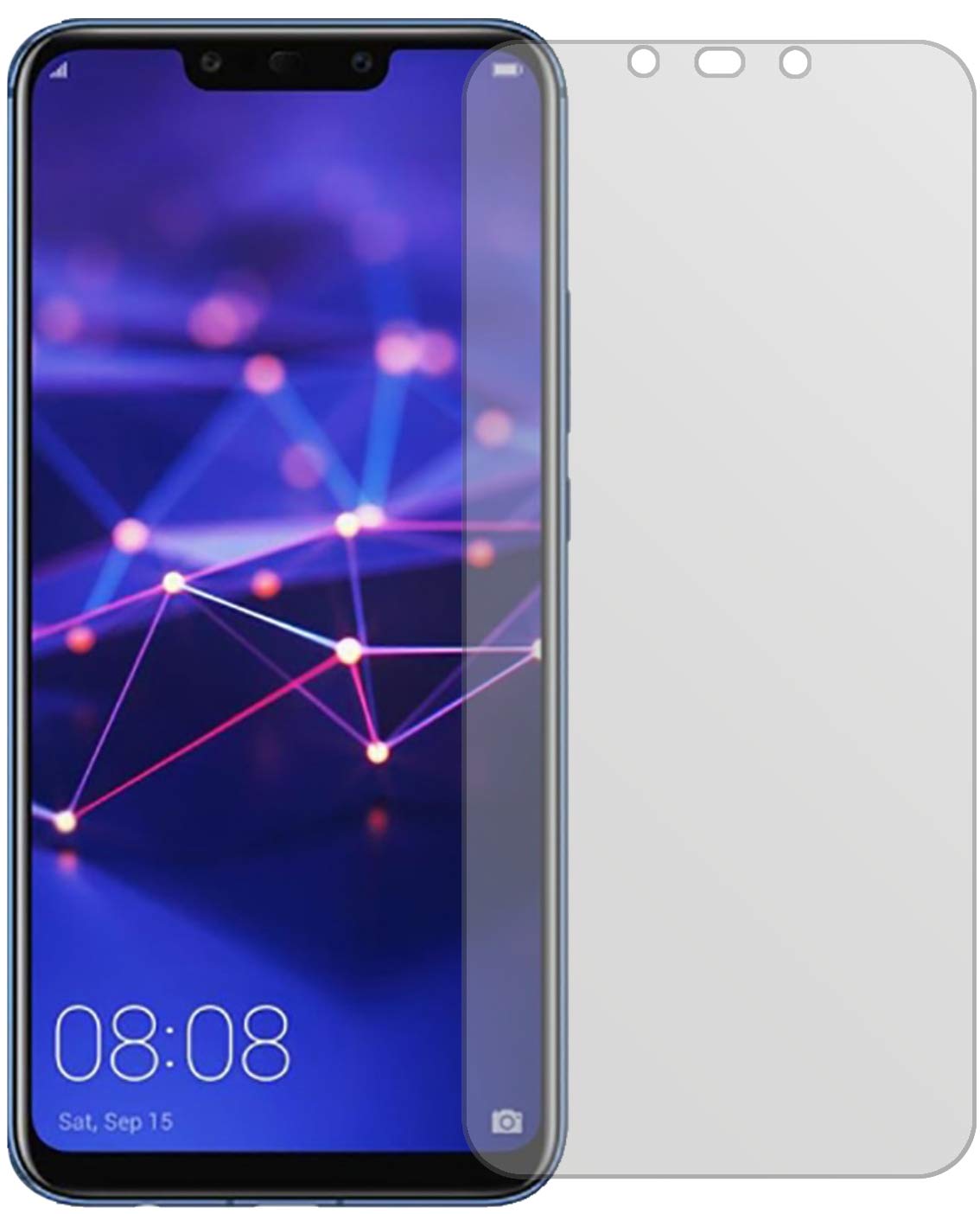 dipos I 2X Pellicola Protettiva Compatibile con Huawei Mate 20 X