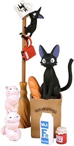 Studio Ghibli - Kiki's Delivery Service - Jiji in Basket, Benelic Accessory Box