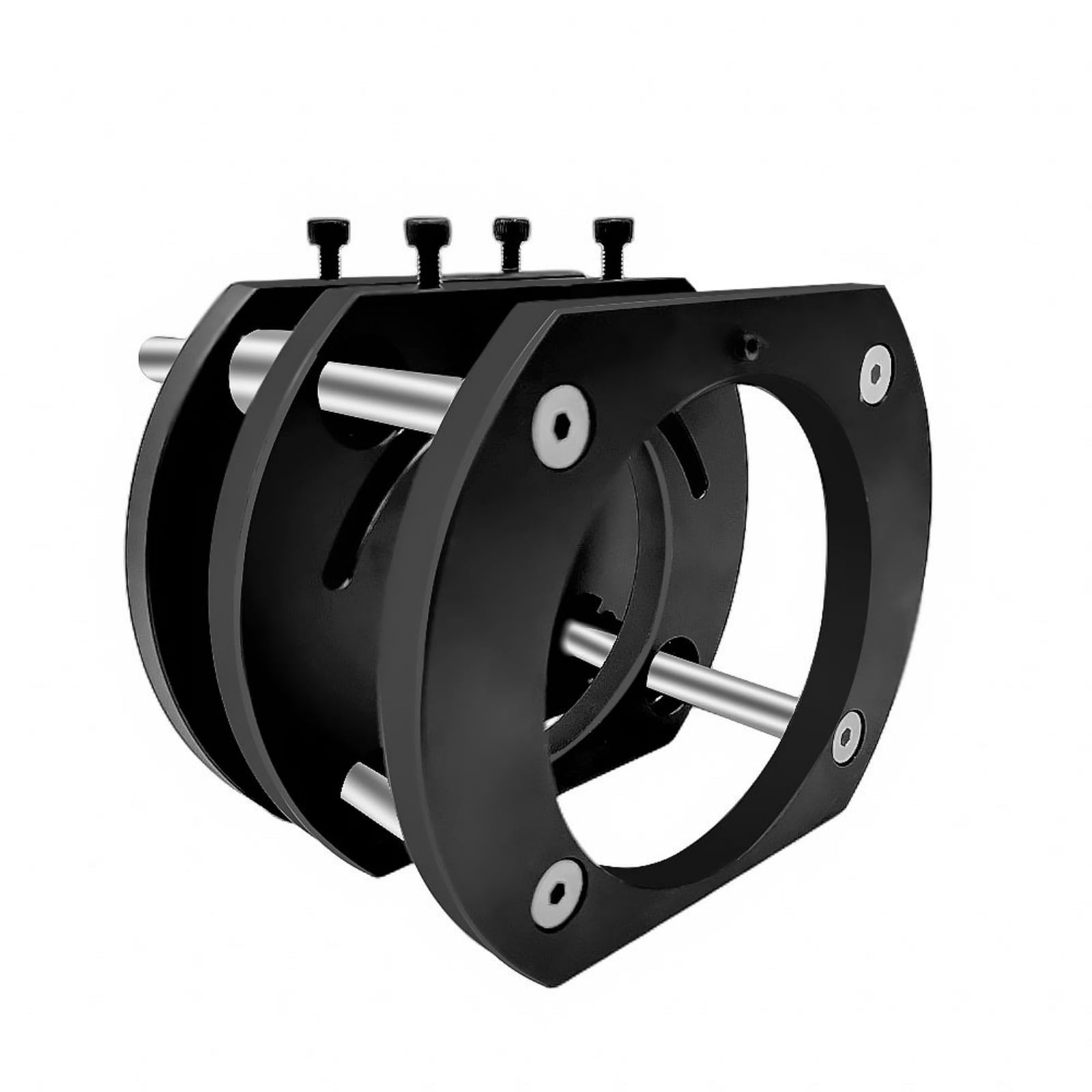 Wielofunkcyjna aluminiowa podstawa do routera – regulacja wysokości 51 mm do precyzyjnej obróbki – idealne akcesorium warsztatowe do odwróconego trasowania i zwiększonej stabilności