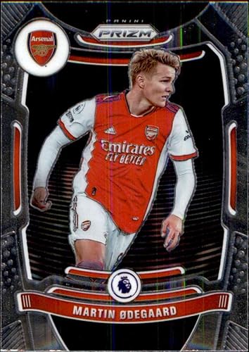 2021-22 Panini Prizm Premier League #200 Martin Odegaard Arsenal Soccer Card
