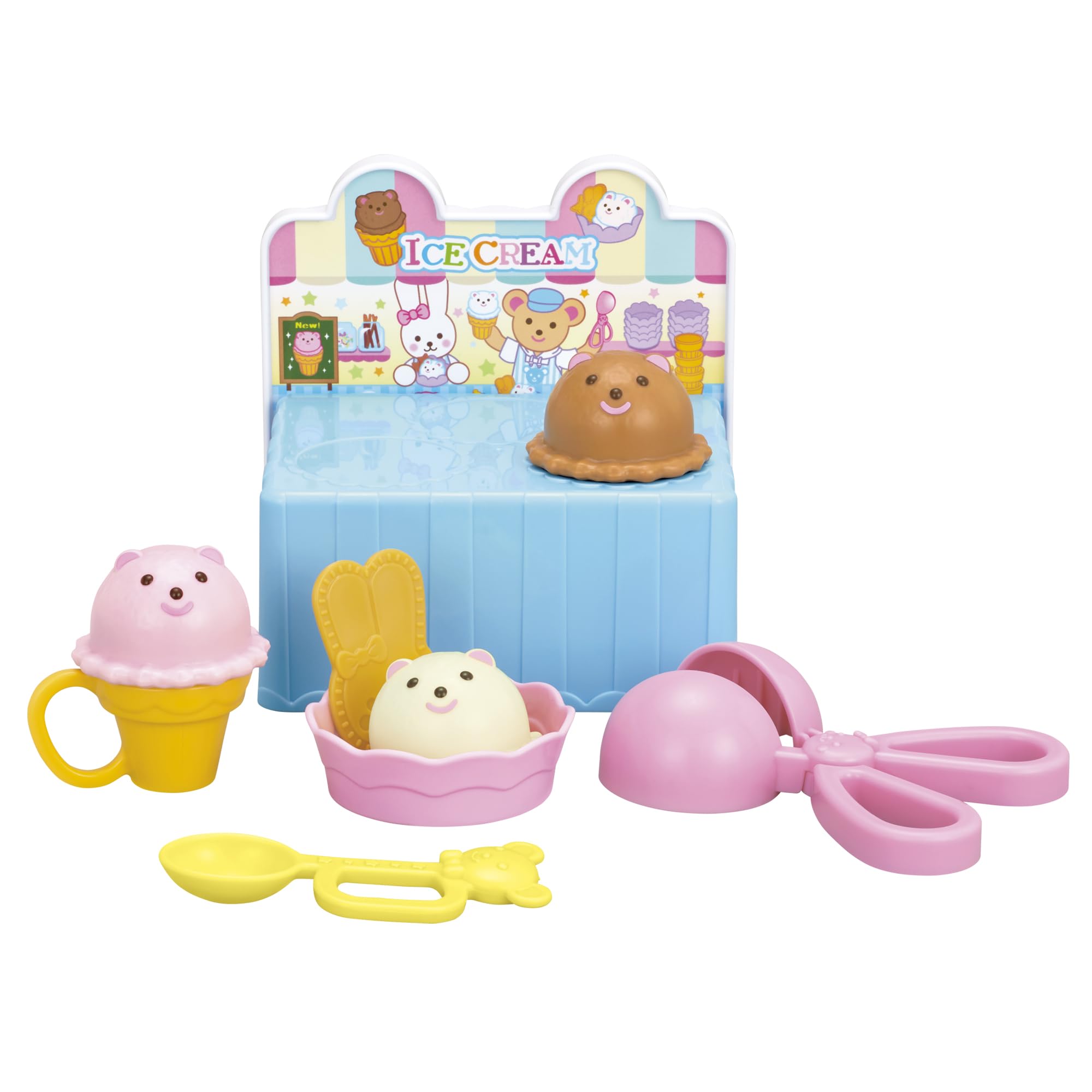 メル子 Pilot Corporation Mel-chan Osewa Parts Ice Cream Set : Amazon.sg: Toys