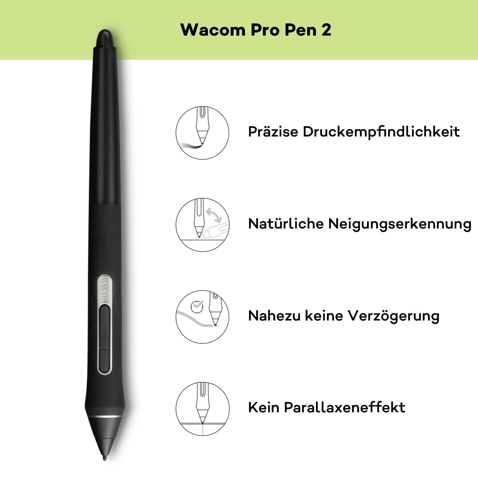 Wacom Cintiq 22 Kreativ-Stift-Display Tablet (mit Standfuß 21.5" – Bild 2