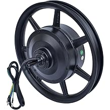 Foldable Motor 48V 500W Brushless Gear Motor Disc Brake System Rear Wheel High Efficiency Electric Bicycle Accessories Metal Suitable for