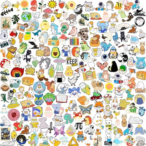 fiintrwa 20 Mixed Enamel Brooch Bulk Set,Lapel...