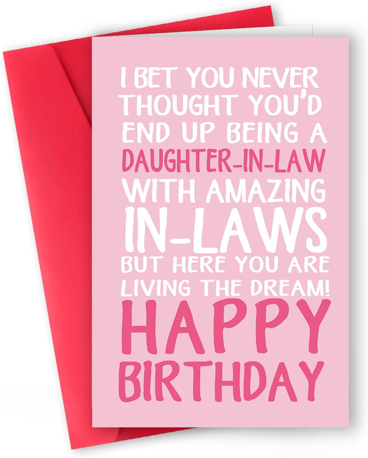 Amazon.com : ICOOLYI Funny Daughter-in-Law Birthday Card from Awesome