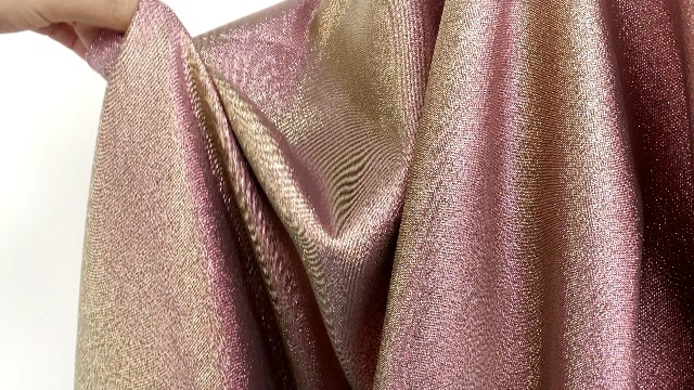 rose gold dress fabric Starlight