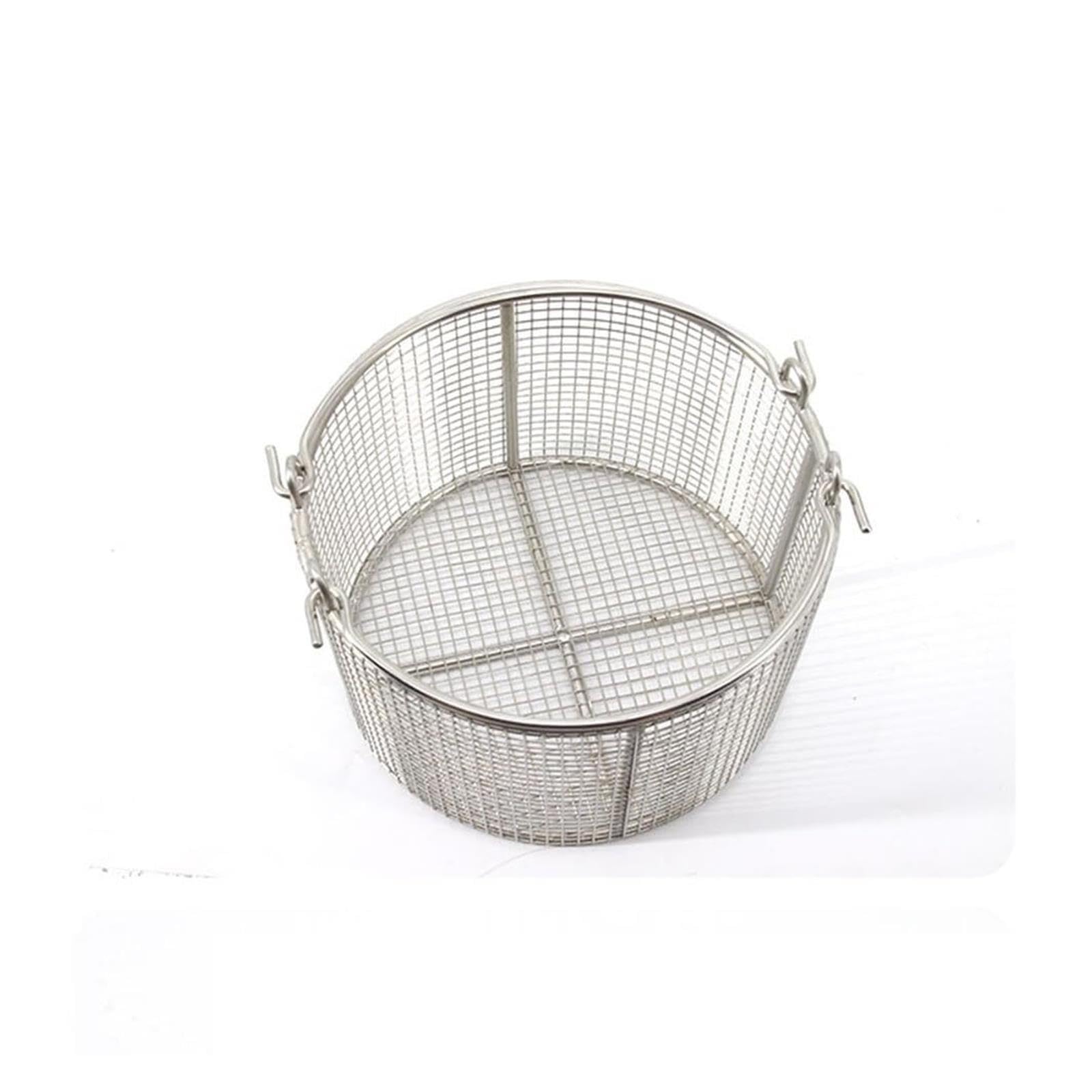 Cestello inox 304 for sterilizzazione strumenti con manico retraibile