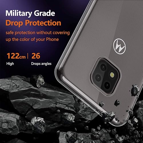 Miniatura 5 de Funda delgada para teléfono Moto G Power 2021, funda delgada de TPU flexible de silicona suave, antiarañazos, a prueba de golpes, funda protectora