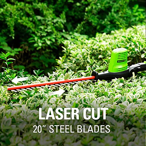 Image of Greenworks Pro 80V 20 inch Cordless Pole Hedge Trimmer, Tool Only