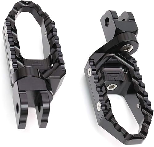 Estriberas ampliadas Black Rider Wide Touring de 0.984 in compatibles con Razor MX350 MX400 MX500 MX650