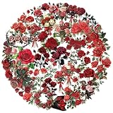 Detalles y textura excepcionales: las ricas capas florales y los delicados patrones de hojas desprenden un encanto artístico vintage, elevando el atractivo estético de los artículos decorados.