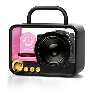Enceinte Bluetooth Portable Avec Lumières RVB, Son Stéréo HiFi 8H Autonomie - Les Beatles, Paul McCartney, John Lennon, RIngo Starr, George Harrison