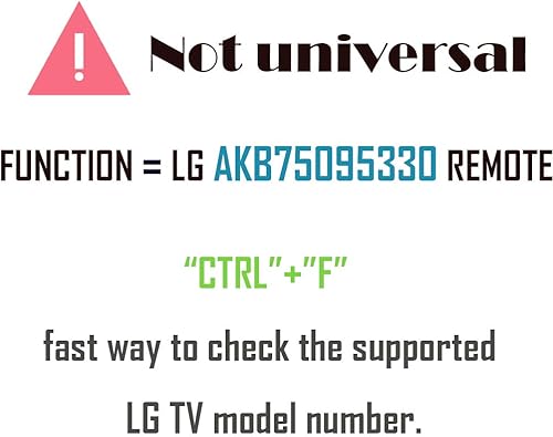 Miniatura 2 de AKB75095330 - Control remoto de repuesto para lg tv 28LJ400B 32LJ500B 28MT42DF 43LJ5000 43LJ500M 24LH4830 28LJ430B 32LJ500 32LJ500UB 24LJ4430B 840 2