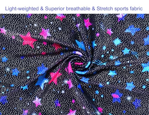 Image of Domusgo Gymnastics Leotards for Girls Sparkly One Piece Biketard Size 1-10Y