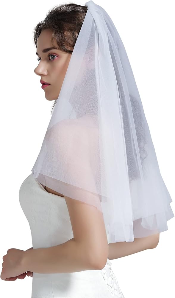 Amazon.co.jp: [BEAUTELICATE] ウェディングベール 結婚式 金属製