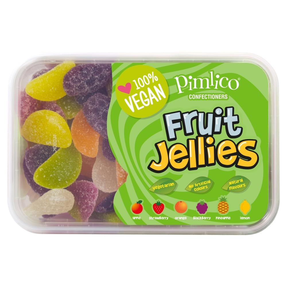 Pimlico Vegan Fruit Jellies Tub 450g