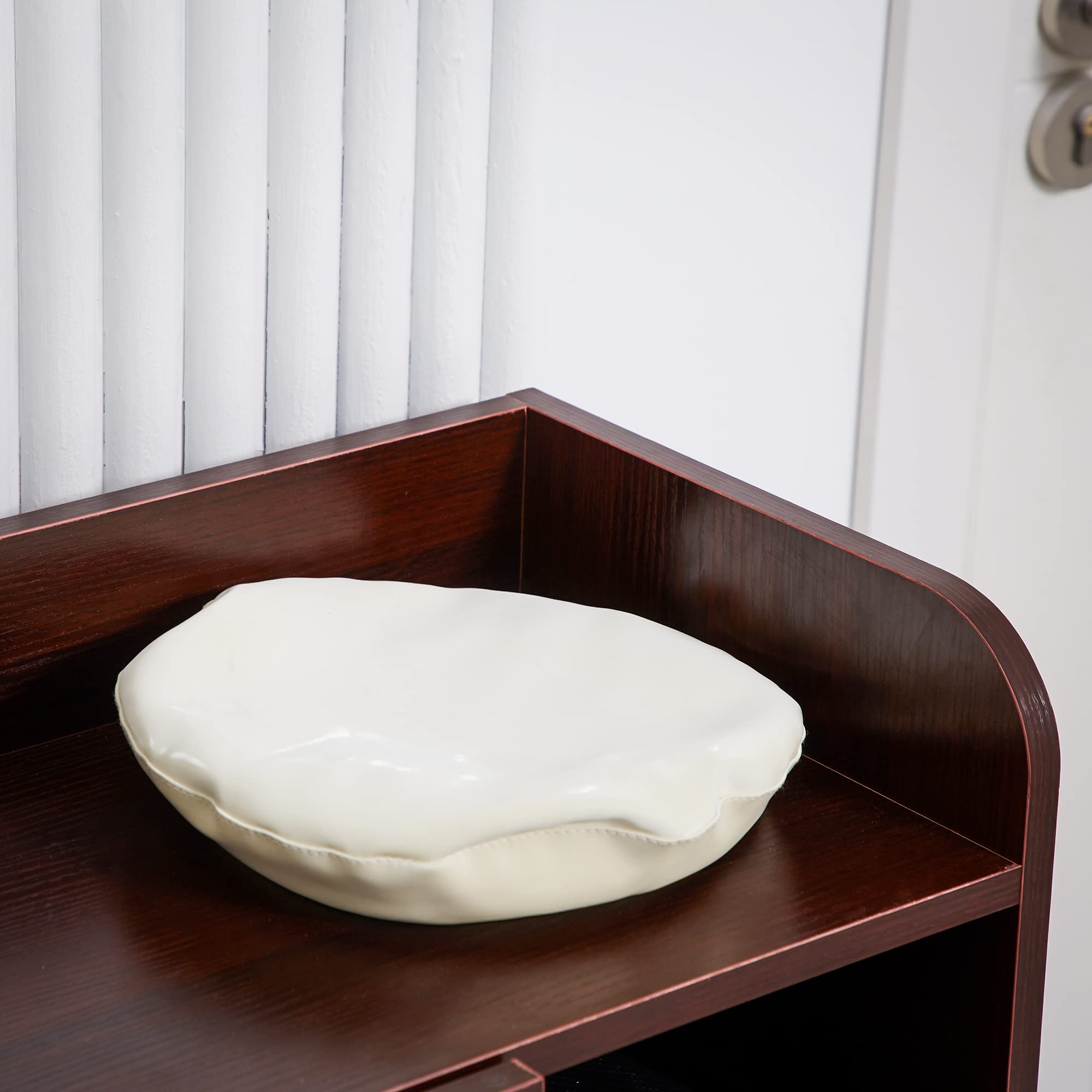 HOMCOM Scarpiera Ingresso con 4 Ripiani Aperti, Scarpiera Armadio Multiuso con Armadietto a 2 Ante e Ripiani Regolabili, Porta Scarpe Salvaspazio per 12 Paia, 83x30x90 cm, Caffè