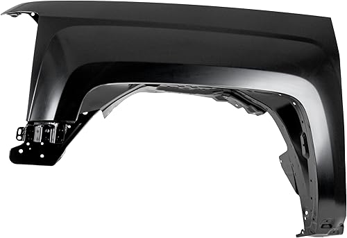 Evan Fischer Fender compatible con Chevrolet Silverado 1500 2014-2018, se adapta a Chevrolet Silverado 1500 LD 2019 ensamblaje imprimado, acero,