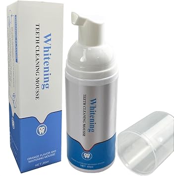 Foam Whitening Toothpaste, Ultra-fine Mousse Foam Deeply Cleaning Gums, Baking Soda Toothpaste for Great Oral Care