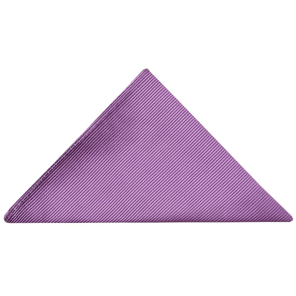 Lilac Twill Silk Pocket Square Wedding Christening Prom Handkerchief Hanky