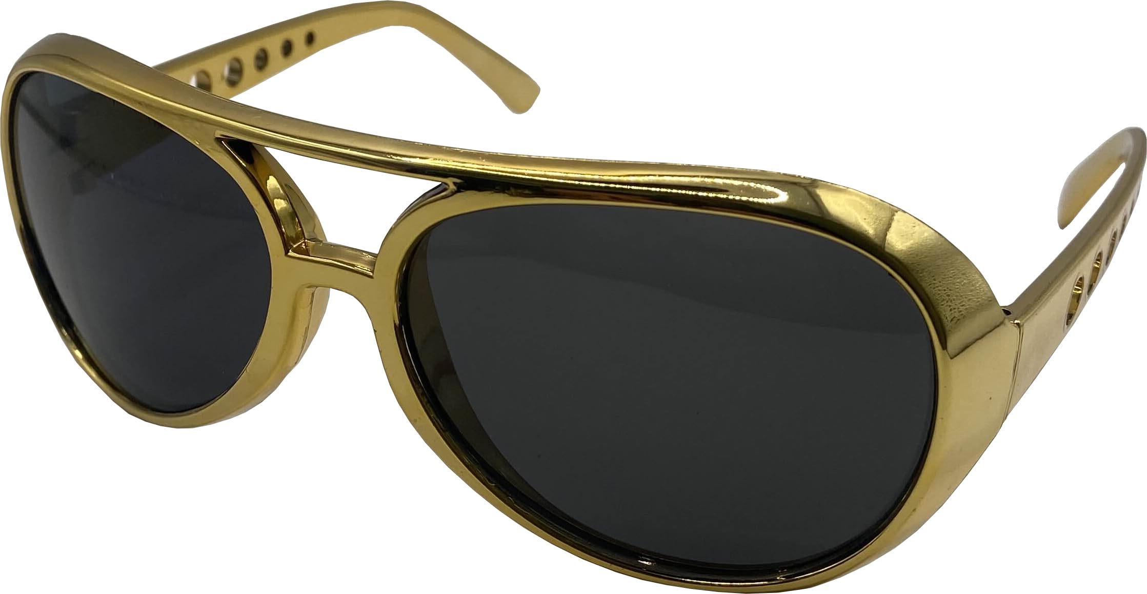 Adult's Gold Rimmed Rapper Bling Sunglasses Costume Accessory