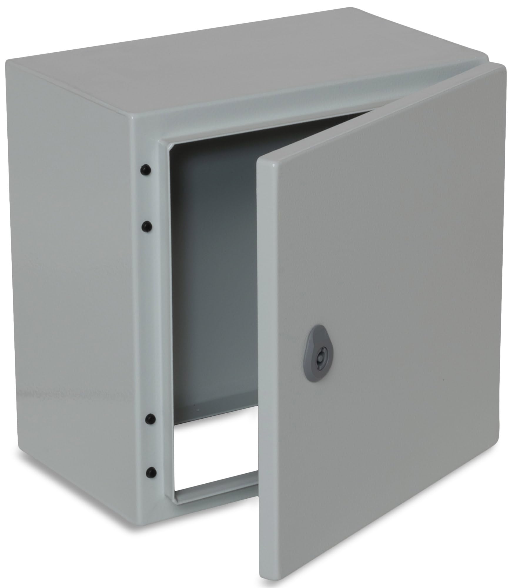 Coffret de distribution extérieur BOXEXPERT IP66 en tôle d'acier 300 x 300 x 200 mm Armoire de commande étanche série Treva, boîte électrique, boîte de dérivation, armoire murale
