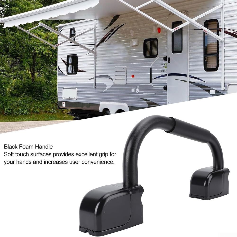 Barra de Mano Plegable RV Aluminio con Mango EVA