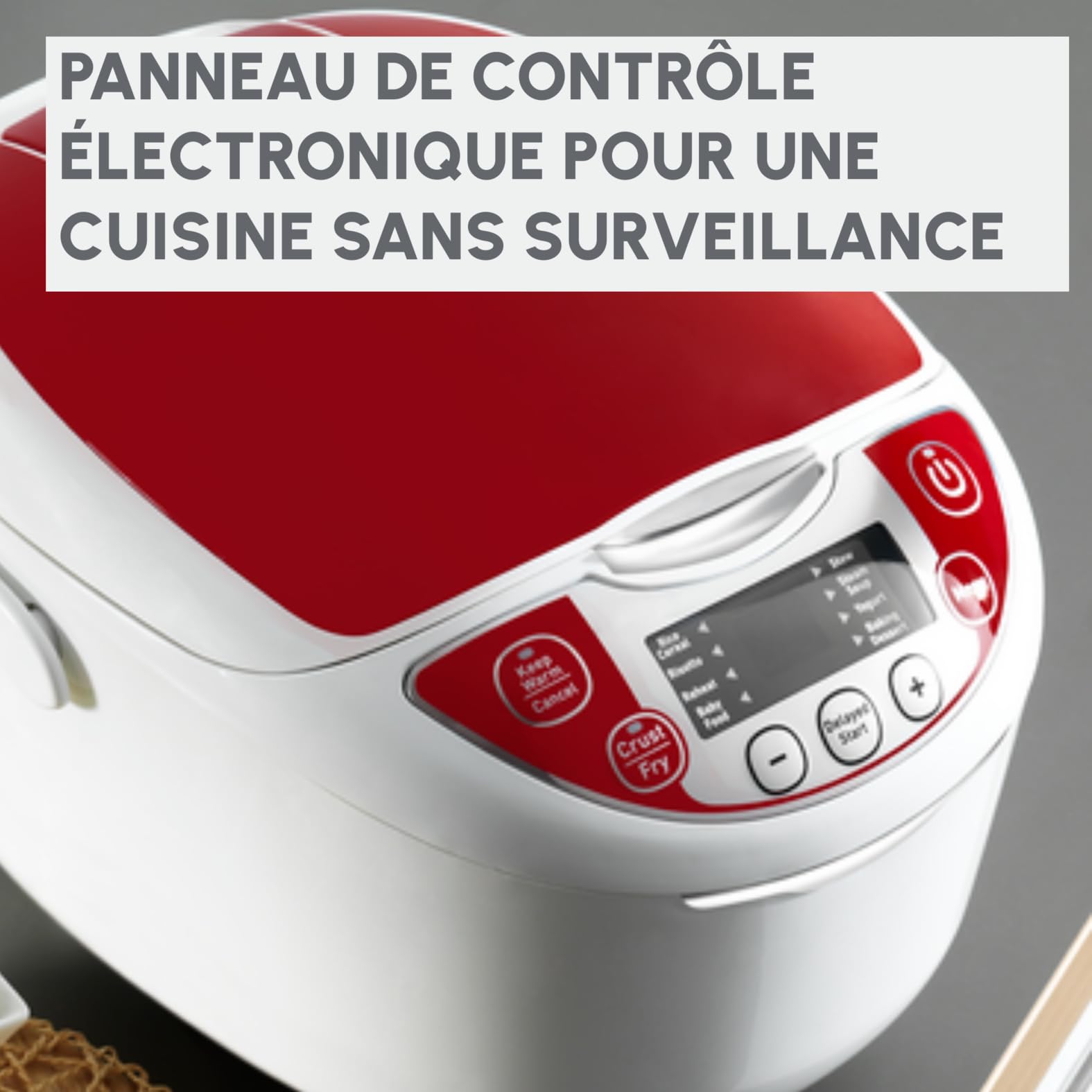 Moulinex Multicuiseur 5 L 750 W 12 programmes Cuisson vapeur Cuve antiadhésive amovible
