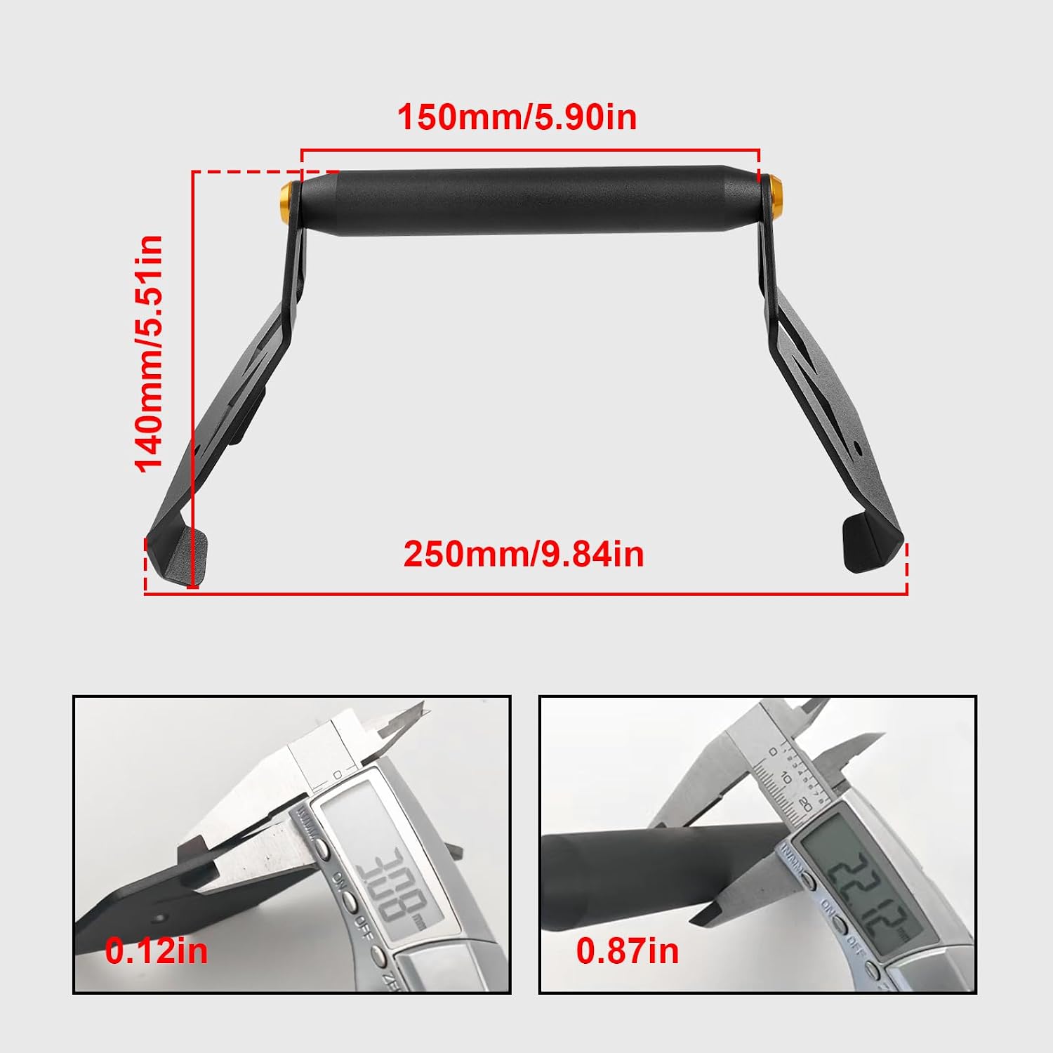 WOOGA Motorcycle Accessories X-MAX 300 GPS Navigator Bracket X-MAX300 Mobile Phone Holder fti for YA&MA&HA Xmax 300/250(Tech Max) Accessories 2025-2026 Phone Holder Stand (Red)