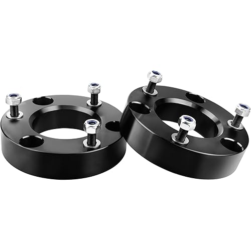 HHCSOP 2" Front Leveling Lift Kit for 2007-2023 Chevy Silverado 1500 GMC Sierra 1500 2WD 4WD, 2 inch Forged Strut Spacer Leveling Kit