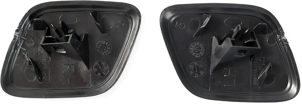 Headlight Washer Cover Cap For Focus MK3 2010-2014 2 Pieces Front Bumper Headlight Washer Nozzle Cover R&L Cap 1719217 Unpainted Car Accessories