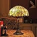 Produktbild 16-Inch Barock europäische Tiffany Tischlampe Schlafzimmerlampe Nachttischlampe