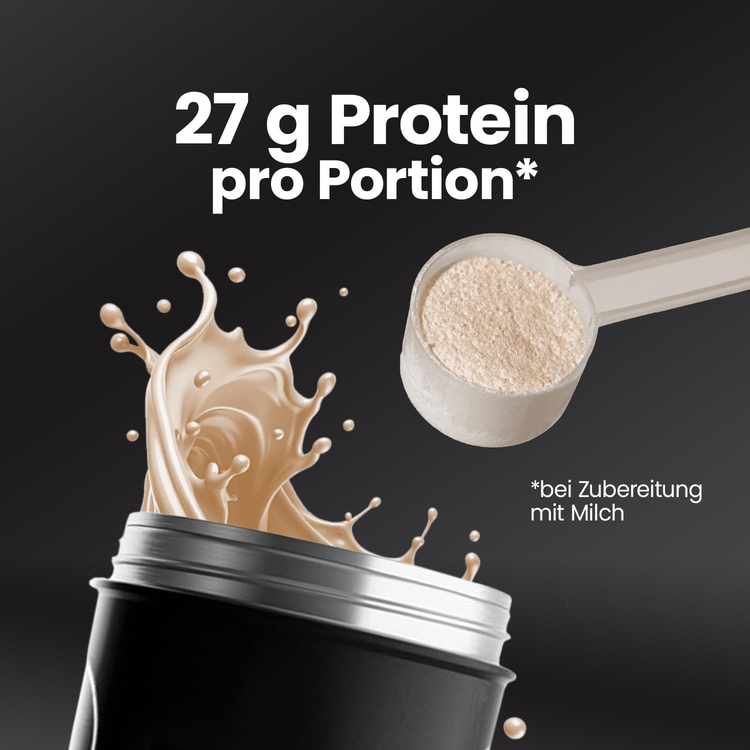 3kg Mammut Whey Protein Eiweißshake - Set inkl. (Iced Coffee + Protein Shaker)