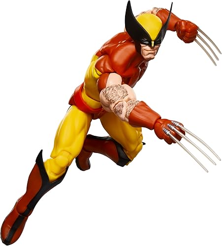 Miniatura 4 de Marvel Legends Series Wolverine, X-Men Retro Marvel Comics Secret Wars Figura de acción coleccionable de 6 pulgadas con escudo