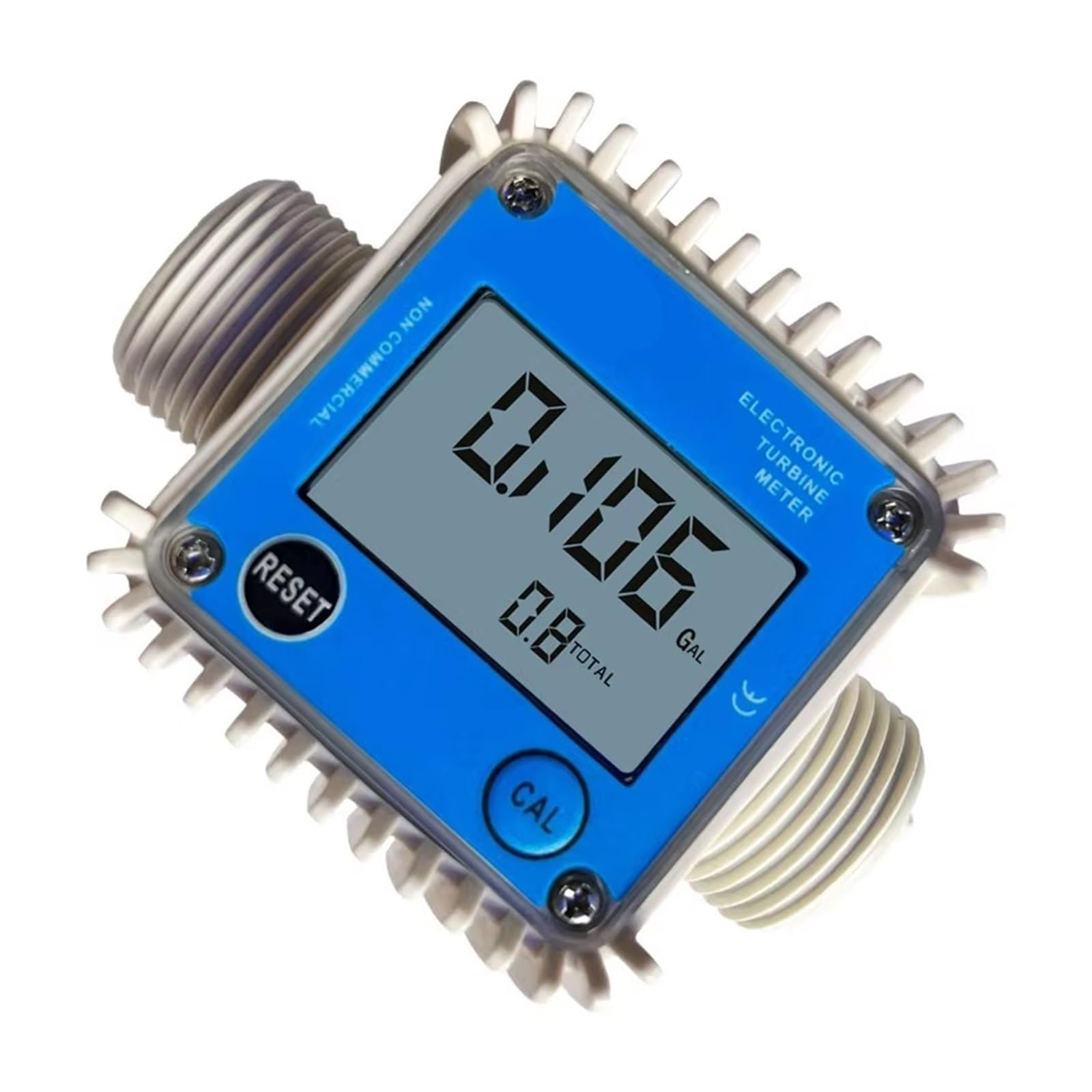 BALYDLUL K24 Digital Turbine Flow Meter Outer Thread Flowmeter Flow Indicator Sensor Counter(9)