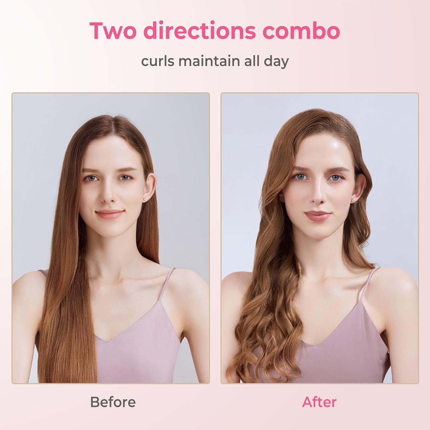 Hair Dryer 3 in 1 Hot Air Styler, 2000 W Ionic Blow Dryer, Lightweight Compact Hairdryer for Travel, Long Barrel Airflow Auto Wrap Curler for Quick Styling, Fast Drying, Coolshot (Black) - Image 4